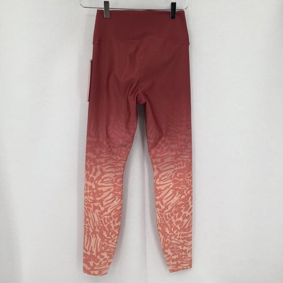 Good American Wild Hibiscus leggings ombre animal print cheetah active new 1 S - Picture 6 of 7